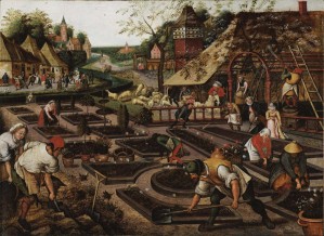 Spring arrived in town